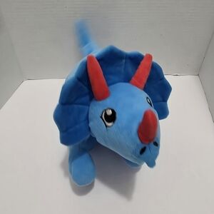 Ryan's World Ryan's Roaring Dinosaur 13-Inch Plush Figure Triceratops